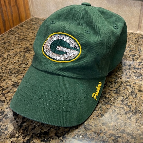 🏈🧀NFL GB Packers sequin hat - Picture 1 of 7
